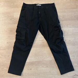 Zara Men's Dark Cargo Pants